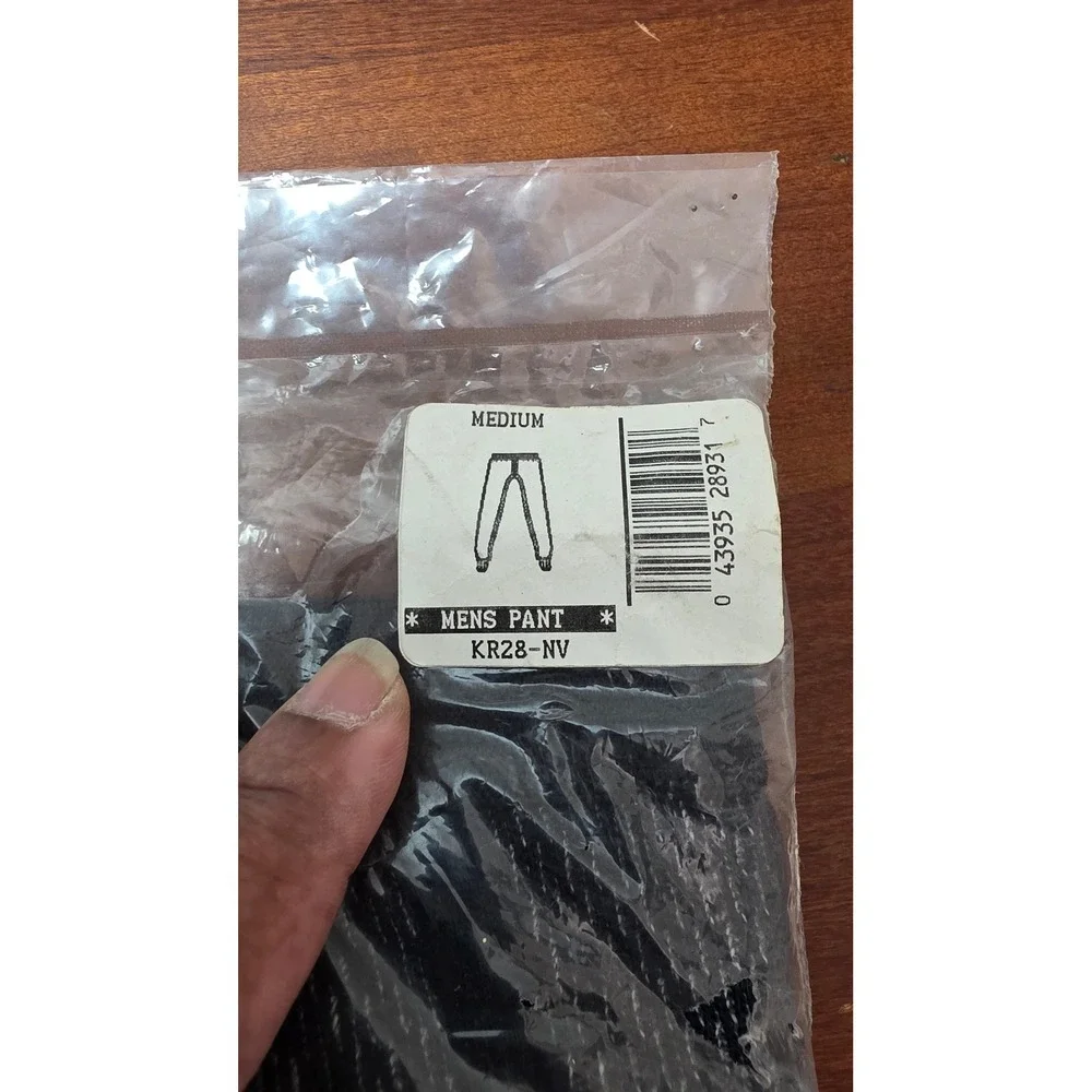 NEW J.E. Morgan Ultra Therm Dual-Face Thermal Pants Mens M Navy Base Layer